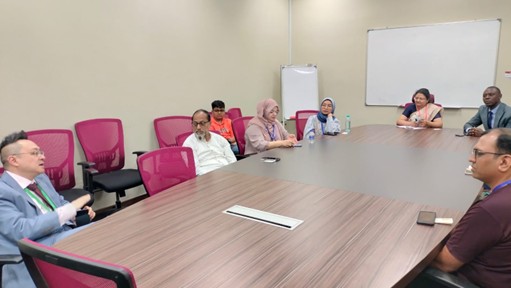 UAP team networking at ICDDTM