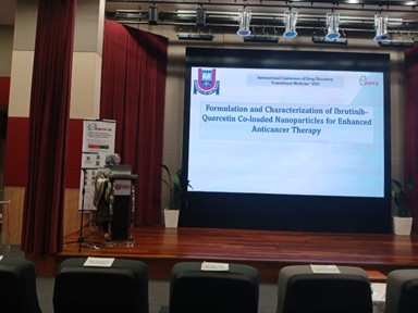 Prof. Dr. Mohammad Shahriar presenting at ICDDTM