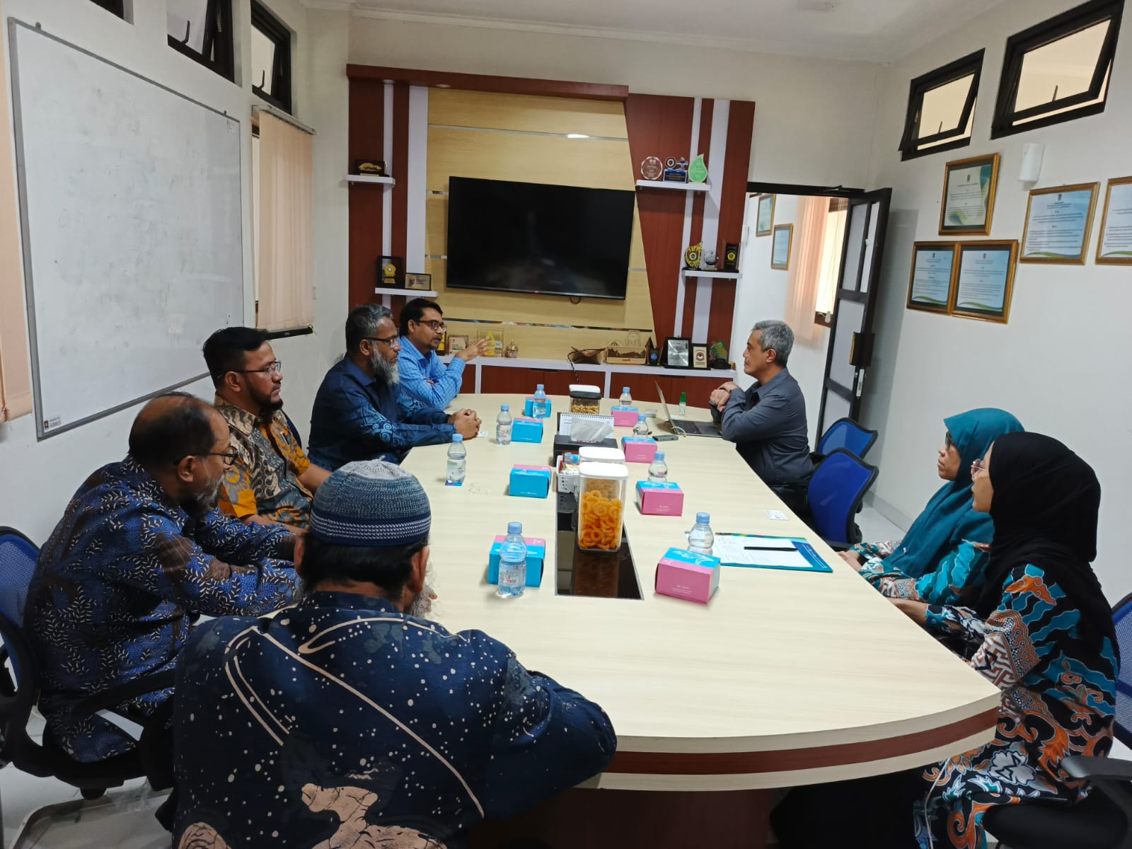Meeting at Universitas Islam Indonesia