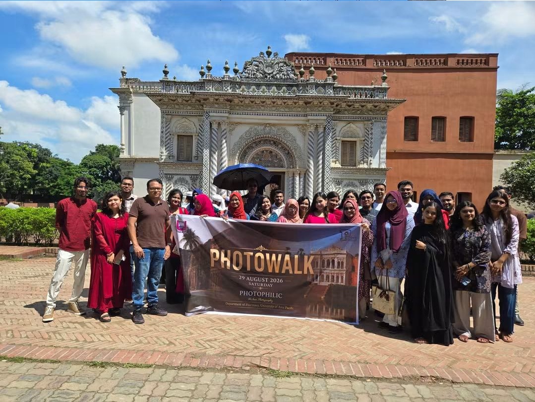 Students capturing cultural elements