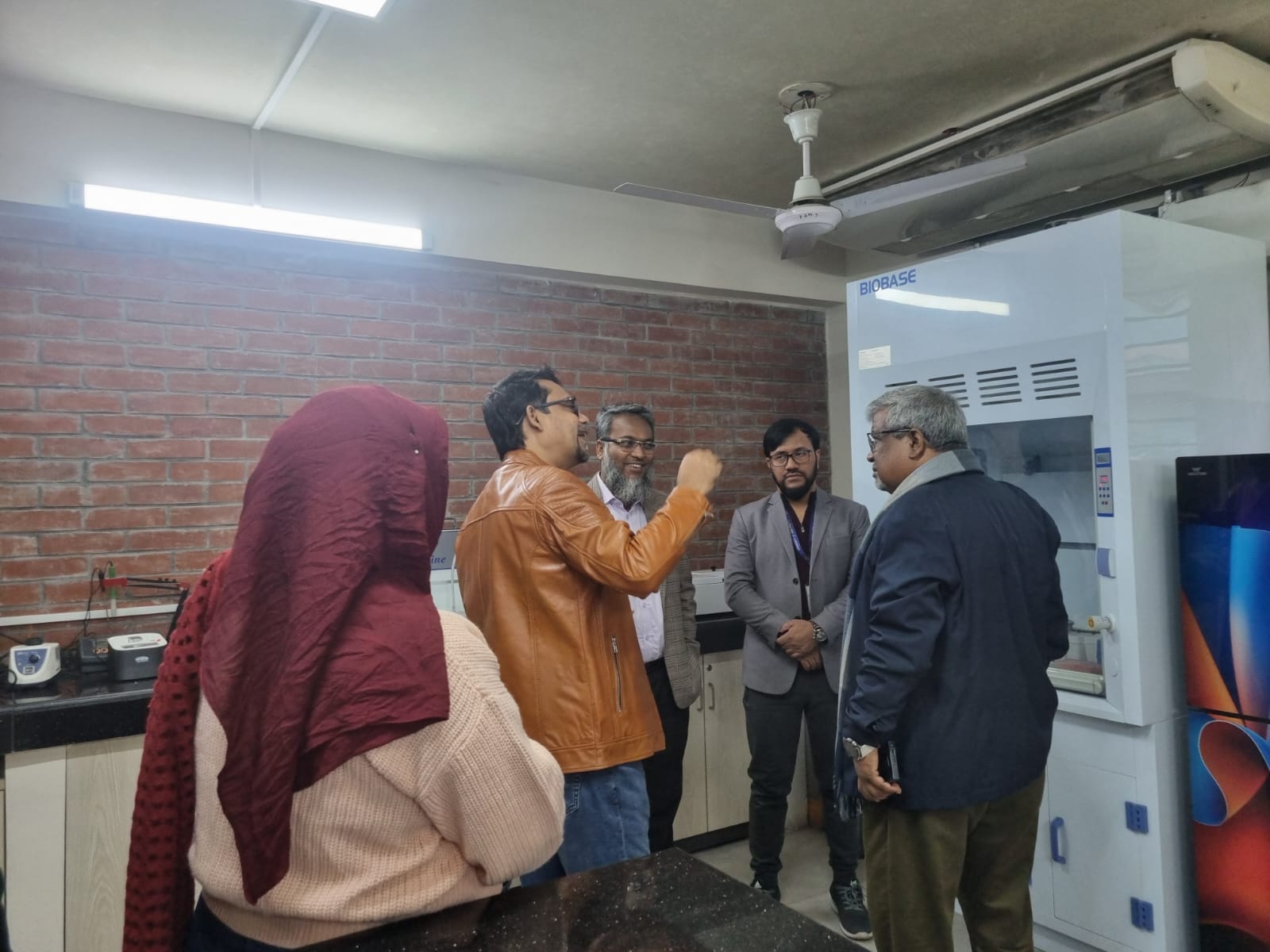 Pro-Vice Chancellor addressing the gathering