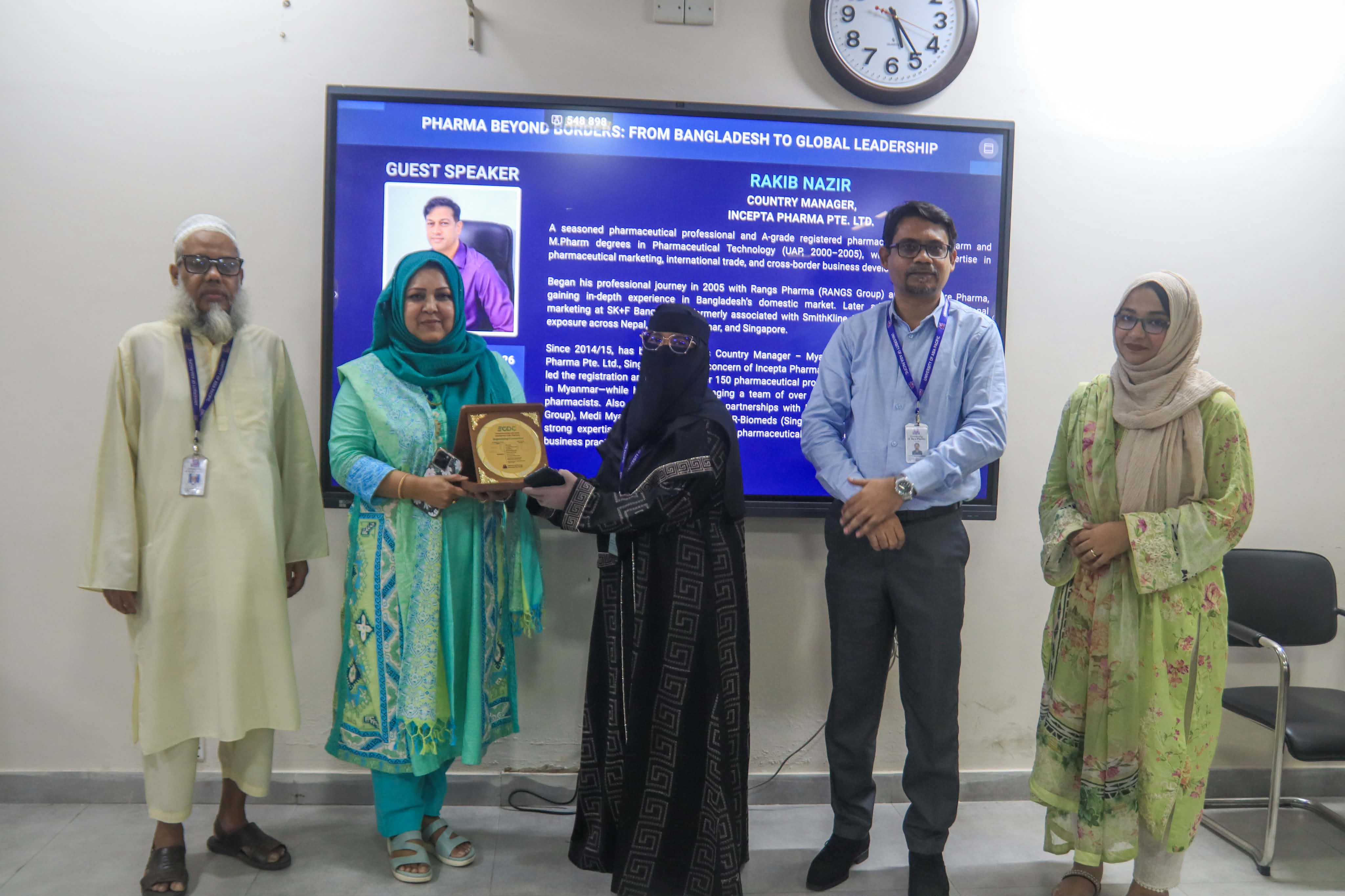 Distinguished Guests and Faculty Members