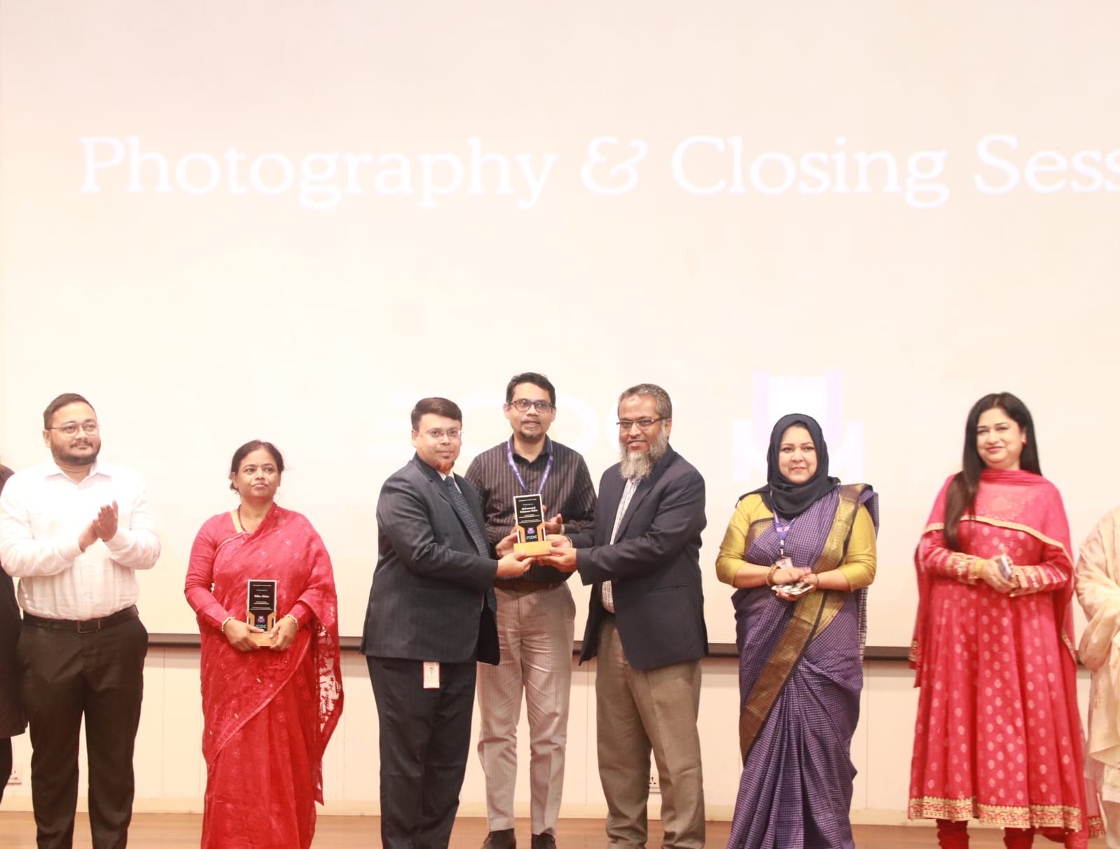 Dignitaries and faculty members in attendance