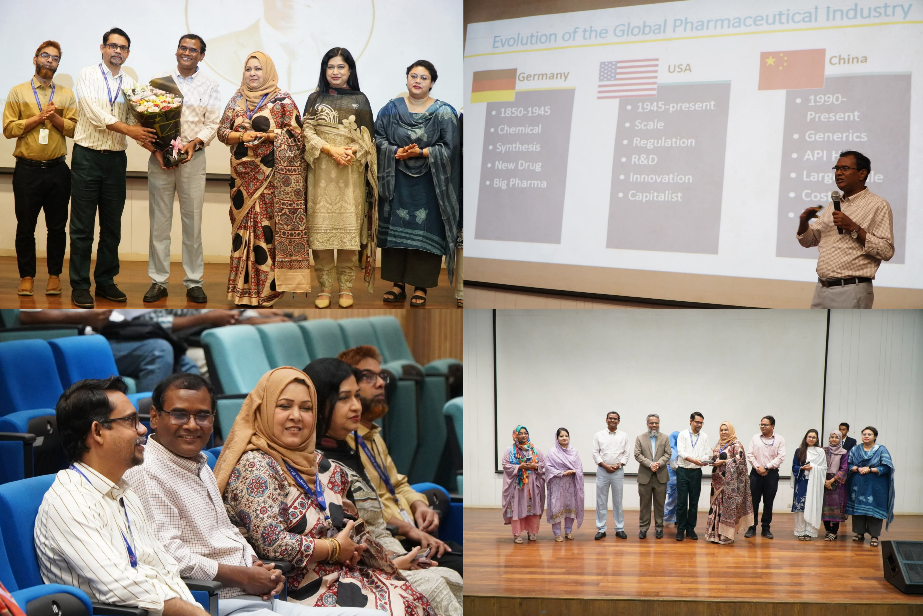 Students attending the seminar at UAP Auditorium